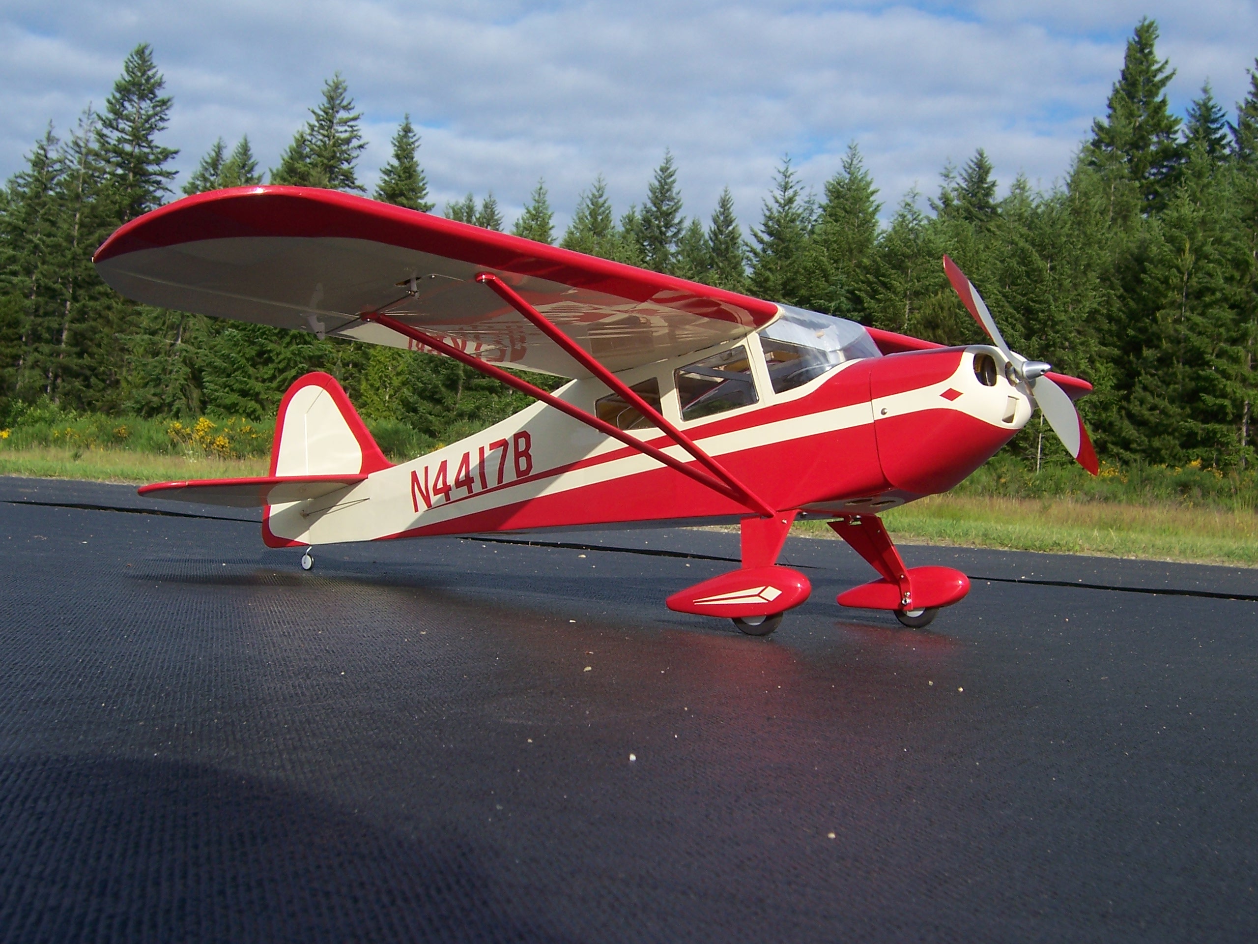 e flite taylorcraft 450